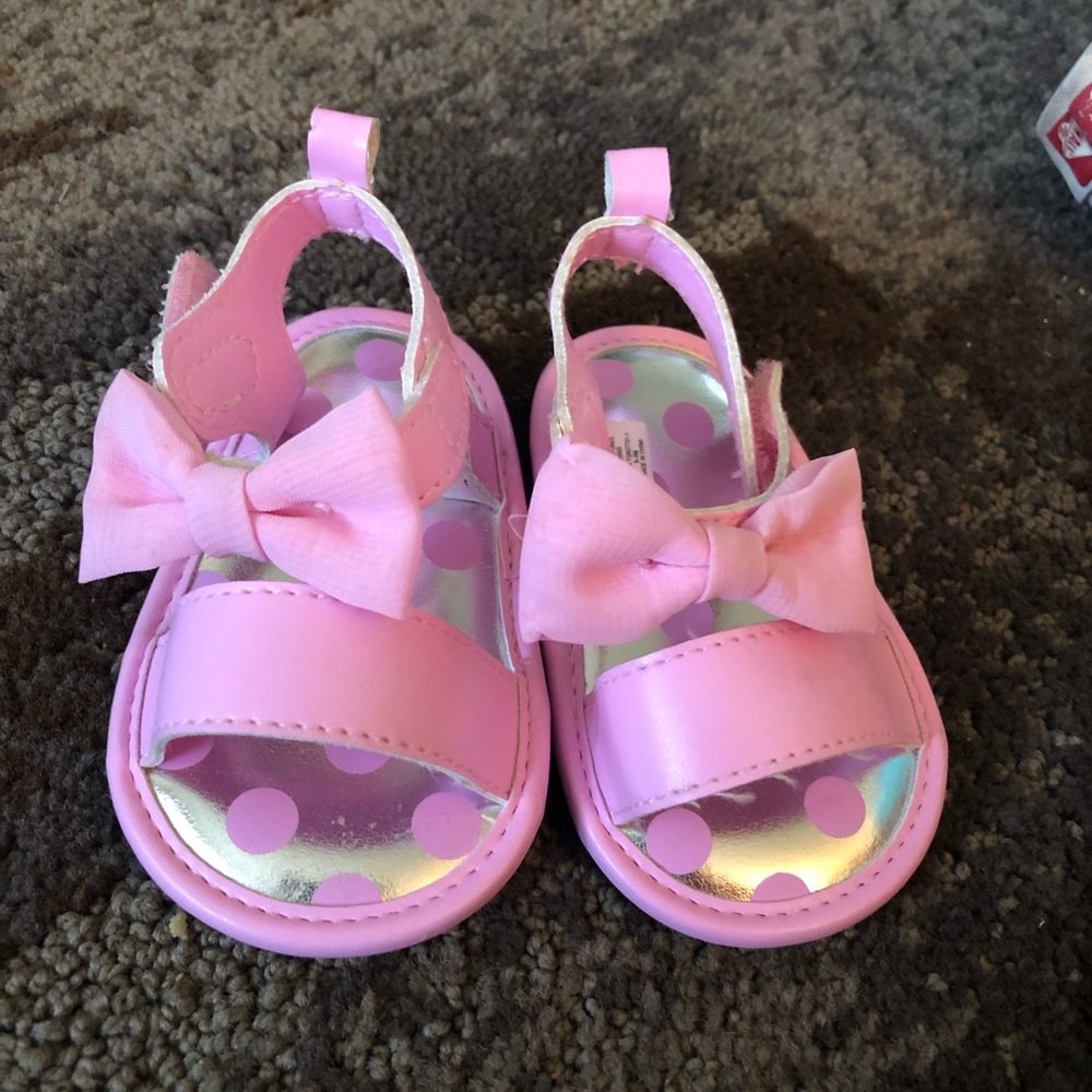 Pink sandals